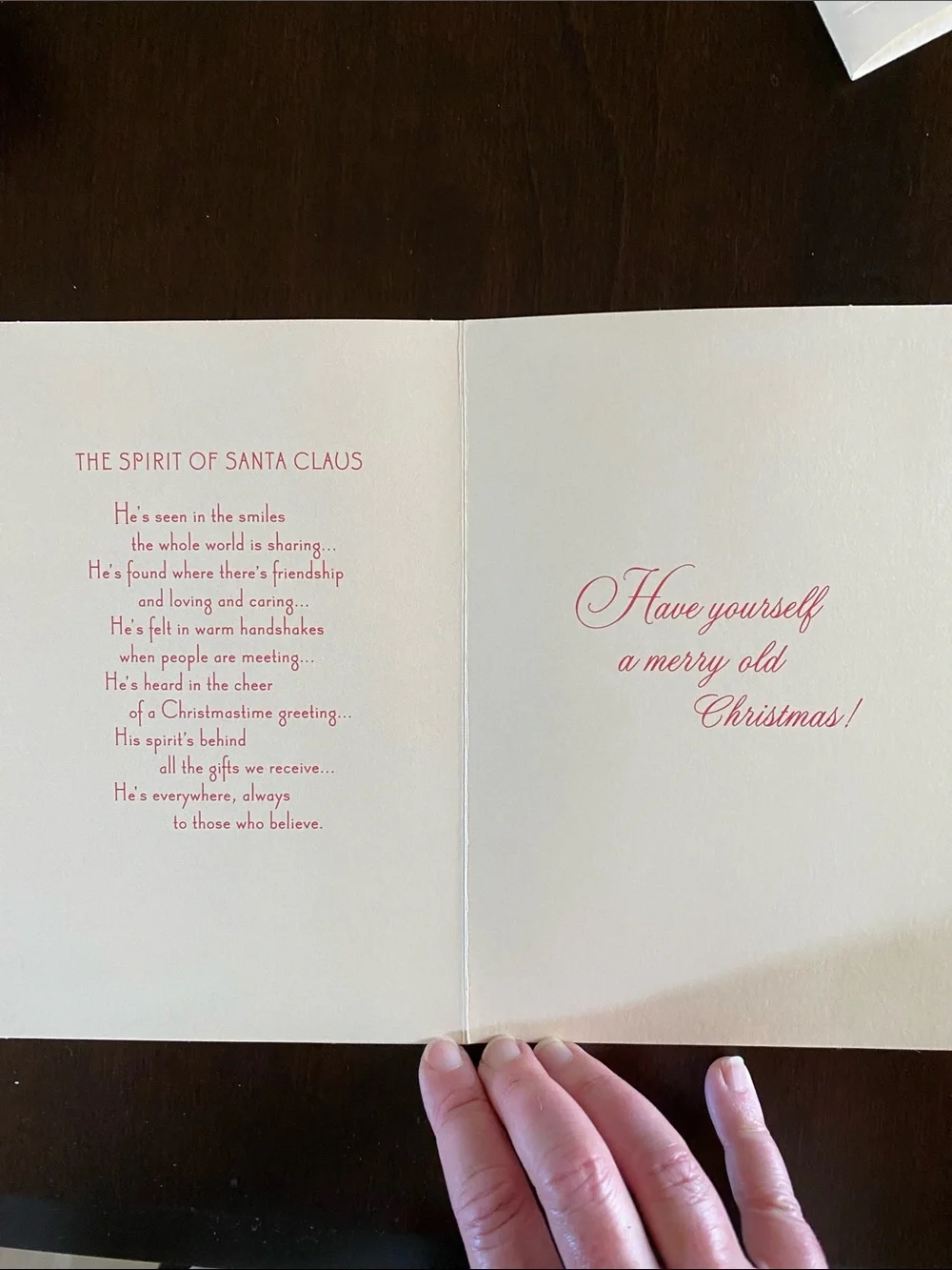 Bundle of 3 Vintage Inspired Holiday Cards with Matching Envelopes